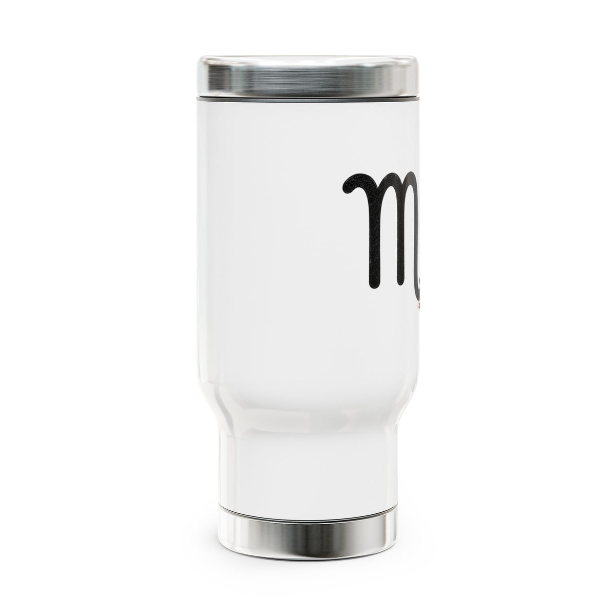 Scorpio Zodiac Symbol Travel Mug | Stainless Steel 14oz