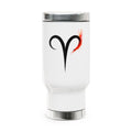 Stainless Steel Travel Mug with Handle, 14oz