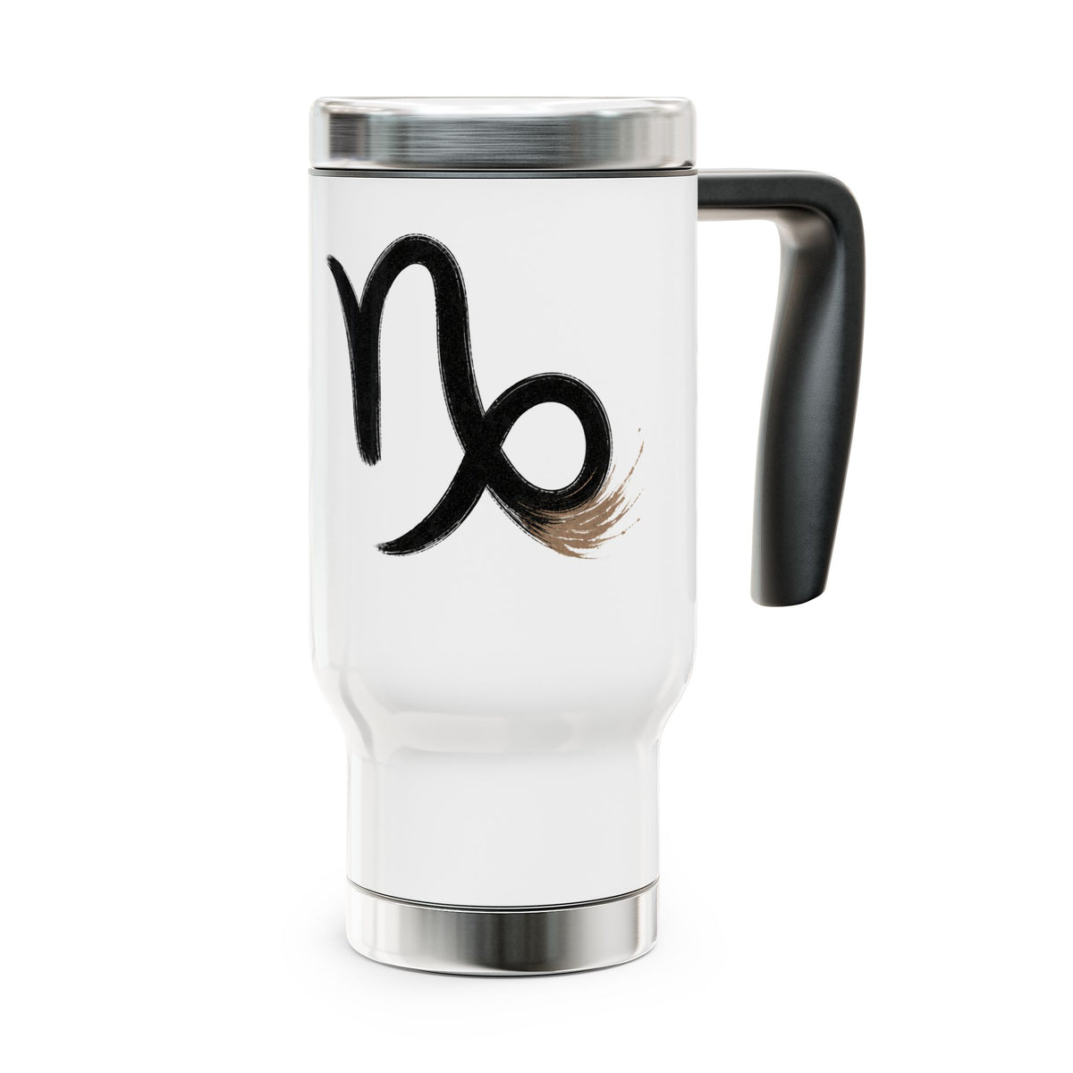 Capricorn Zodiac Script Travel Mug | Stainless Steel 14oz