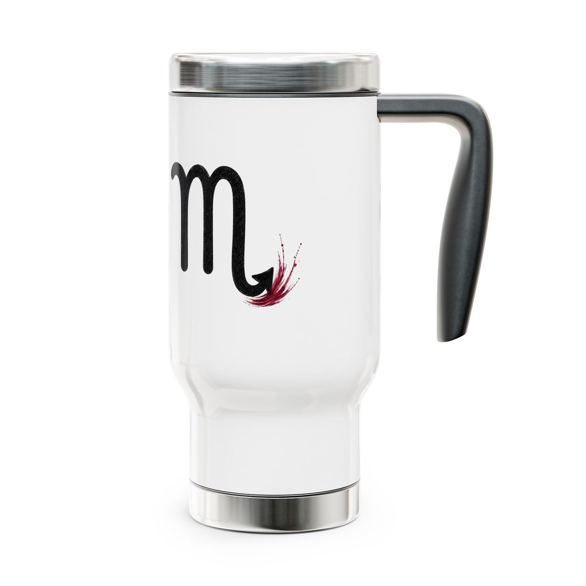 Scorpio Zodiac Symbol Travel Mug | Stainless Steel 14oz