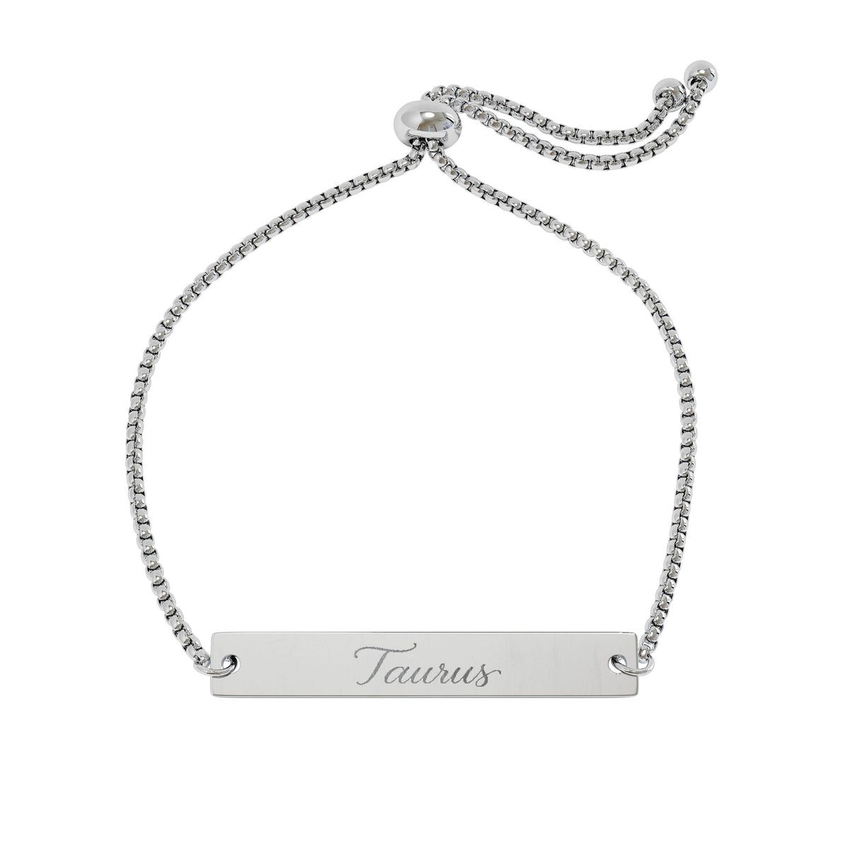 Taurus Flat Bar Bracelet - Adjustable (Gold/Rose Gold)