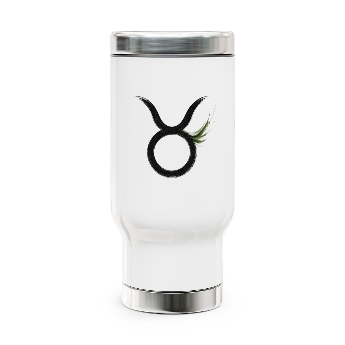 Taurus Zodiac Symbol Travel Mug | Stainless Steel 14oz