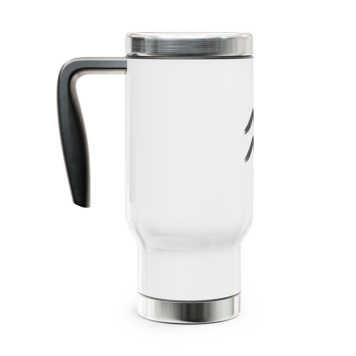 Aquarius Zodiac Symbol travel mug | Stainless Steel 14oz