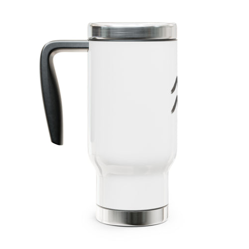 Aquarius Zodiac Symbol travel mug | Stainless Steel 14oz
