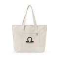 Libra Zodiac Symbol tote | Astrology, Minimal Black & Pink Design